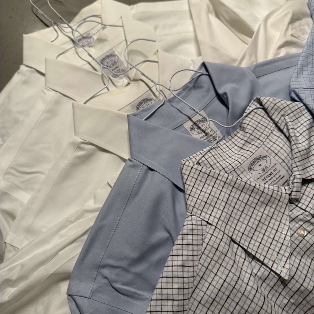 Set of 9 Brooks Brothers Classic Dress Shirts